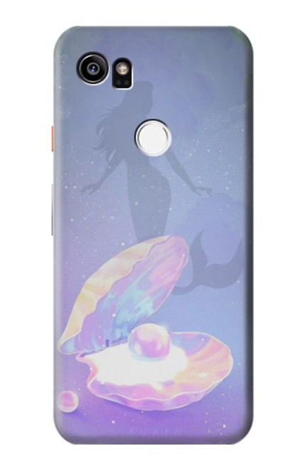 S3823 Beauty Pearl Mermaid Case For Google Pixel 2 XL