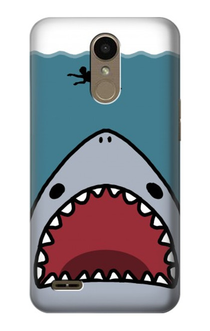 S3825 Cartoon Shark Sea Diving Case For LG K10 (2018), LG K30