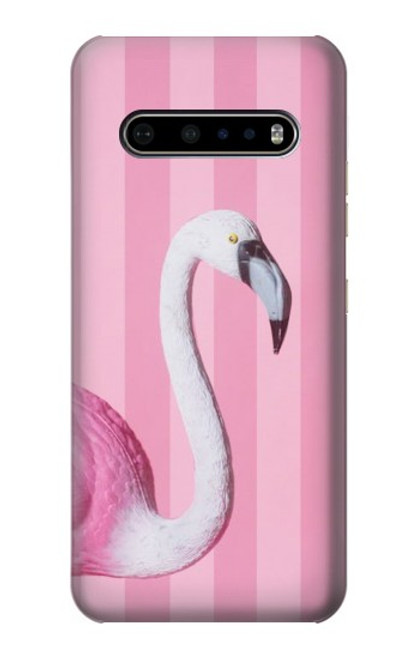 S3805 Flamingo Pink Pastel Case For LG V60 ThinQ 5G