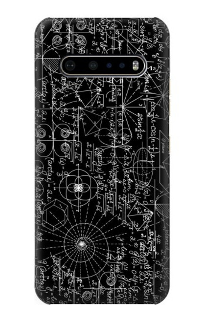 S3808 Mathematics Blackboard Case For LG V60 ThinQ 5G