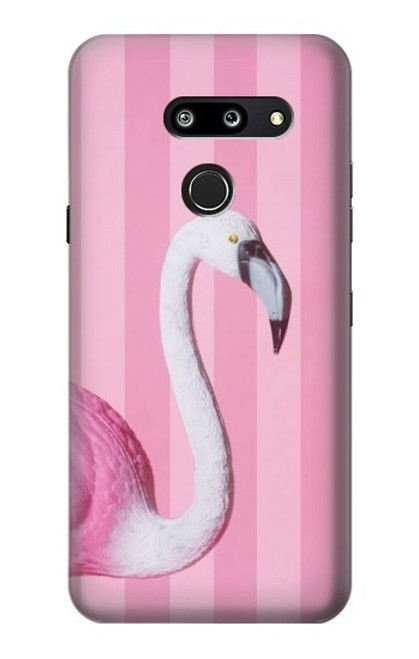 S3805 Flamingo Pink Pastel Case For LG G8 ThinQ