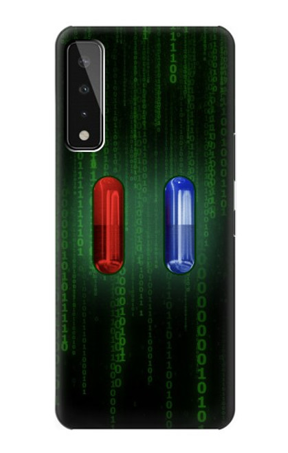 S3816 Red Pill Blue Pill Capsule Case For LG Stylo 7 5G