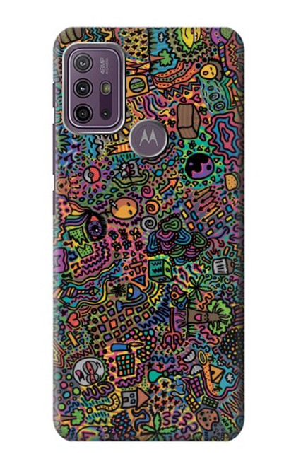 S3815 Psychedelic Art Case For Motorola Moto G10 Power