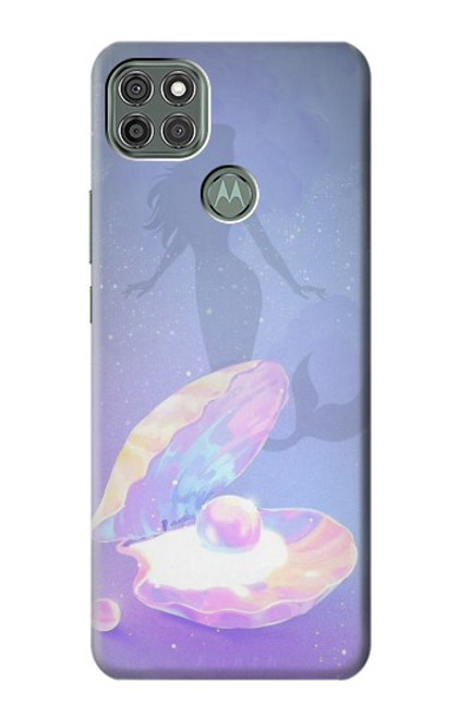 S3823 Beauty Pearl Mermaid Case For Motorola Moto G9 Power