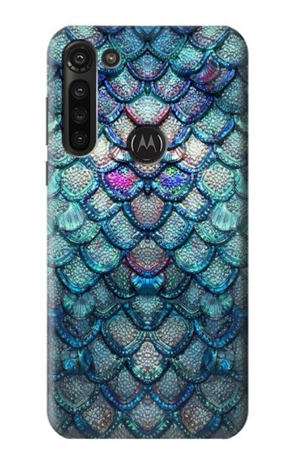 S3809 Mermaid Fish Scale Case For Motorola Moto G8 Power