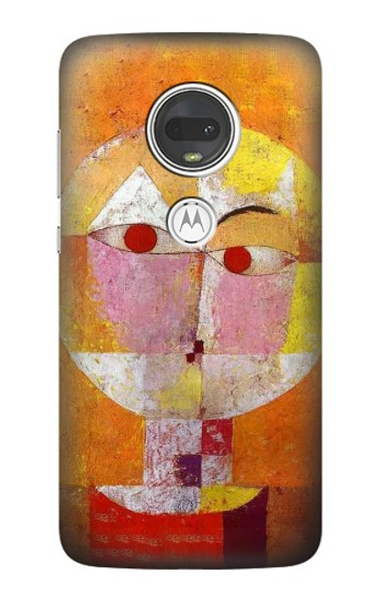 S3811 Paul Klee Senecio Man Head Case For Motorola Moto G7, Moto G7 Plus