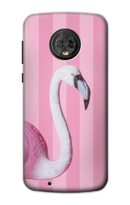 S3805 Flamingo Pink Pastel Case For Motorola Moto G6