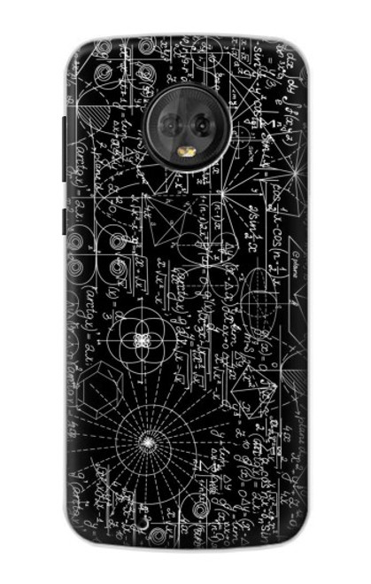 S3808 Mathematics Blackboard Case For Motorola Moto G6
