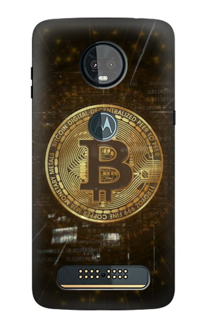 S3798 Cryptocurrency Bitcoin Case For Motorola Moto Z3, Z3 Play