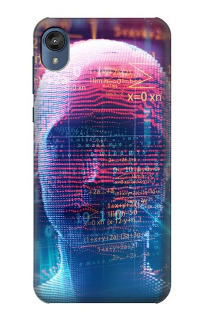 S3800 Digital Human Face Case For Motorola Moto E6, Moto E (6th Gen)