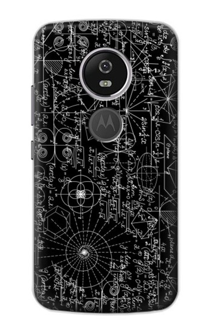 S3808 Mathematics Blackboard Case For Motorola Moto E5 Plus