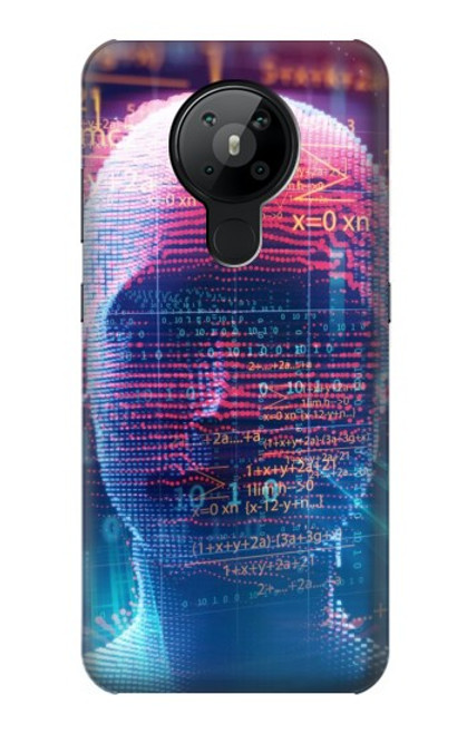 S3800 Digital Human Face Case For Nokia 5.3