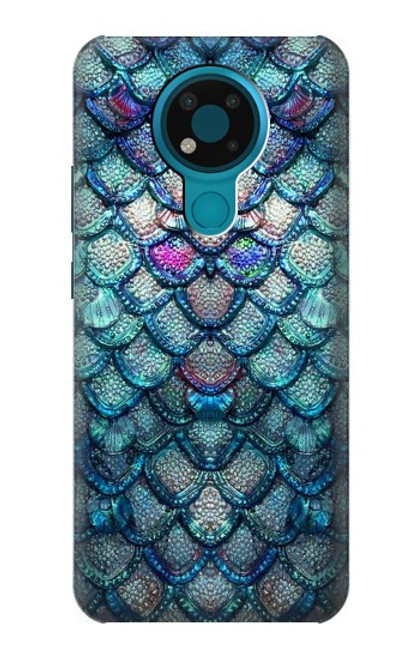 S3809 Mermaid Fish Scale Case For Nokia 3.4
