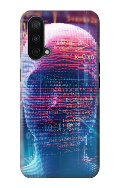 S3800 Digital Human Face Case For OnePlus Nord CE 5G