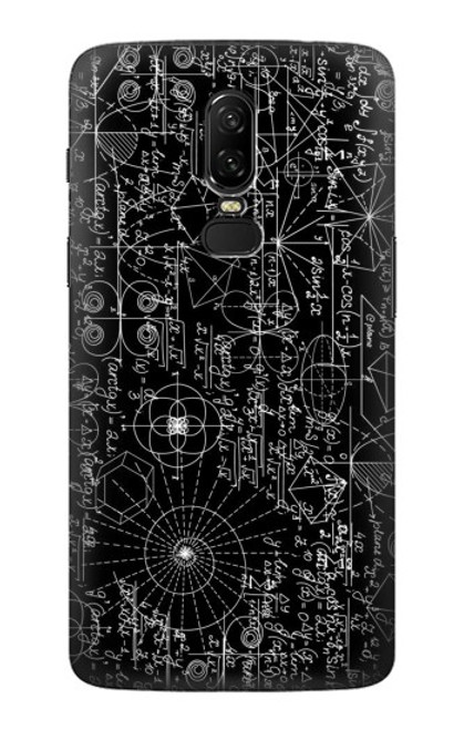 S3808 Mathematics Blackboard Case For OnePlus 6