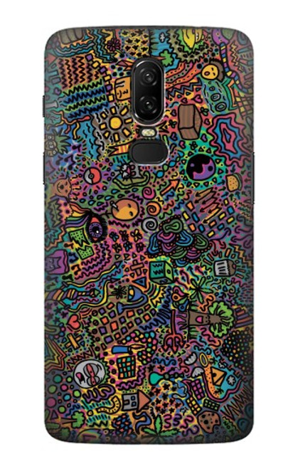 S3815 Psychedelic Art Case For OnePlus 6
