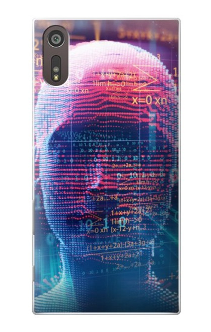 S3800 Digital Human Face Case For Sony Xperia XZ