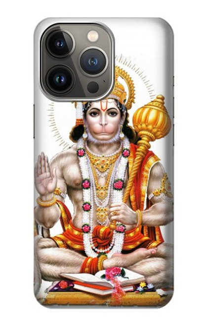 S3186 Lord Hanuman Chalisa Hindi Hindu Case For iPhone 13 Pro