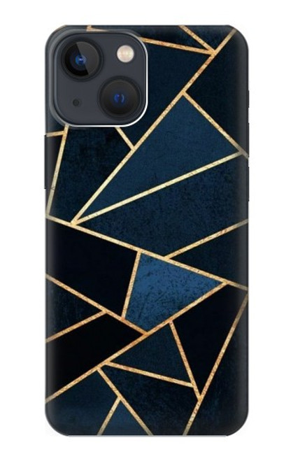 S3479 Navy Blue Graphic Art Case For iPhone 13 mini