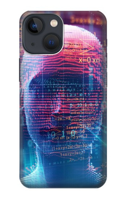 S3800 Digital Human Face Case For iPhone 13 mini