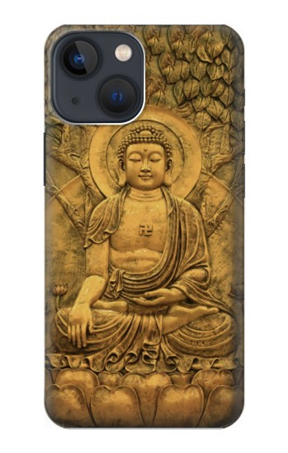 S2452 Buddha Bas Relief Art Graphic Printed Case For iPhone 13