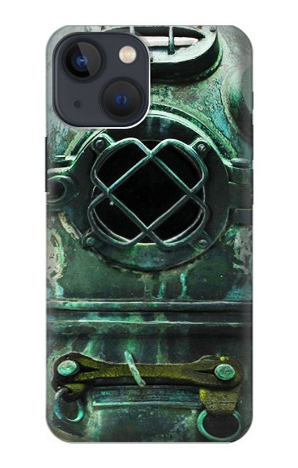 S2632 Antique Vintage Deep Sea Diver Helmet Case For iPhone 13