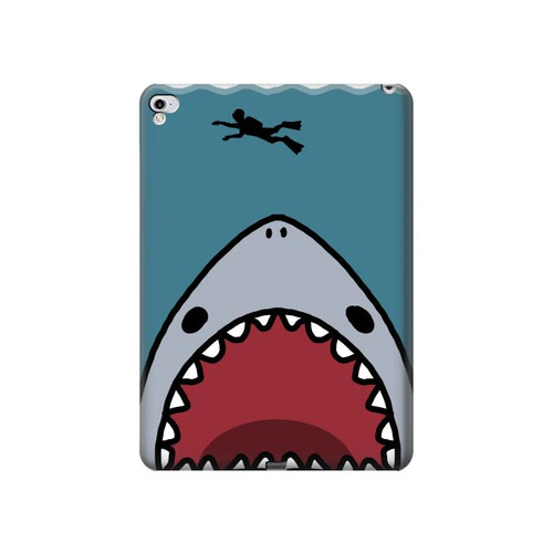 S3825 Cartoon Shark Sea Diving Hard Case For iPad Pro 12.9 (2015,2017)