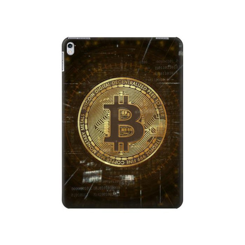 S3798 Cryptocurrency Bitcoin Hard Case For iPad Air 2, iPad 9.7 (2017,2018), iPad 6, iPad 5