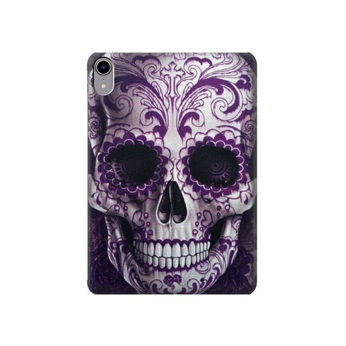 S3582 Purple Sugar Skull Hard Case For iPad mini 6, iPad mini (2021)