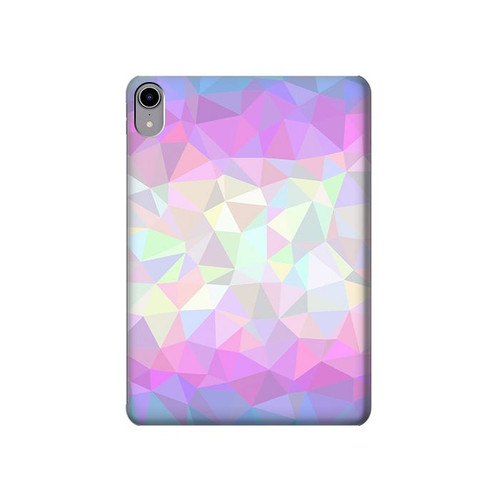 S3747 Trans Flag Polygon Hard Case For iPad mini 6, iPad mini (2021)