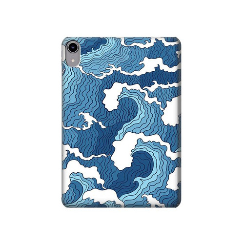 S3751 Wave Pattern Hard Case For iPad mini 6, iPad mini (2021)