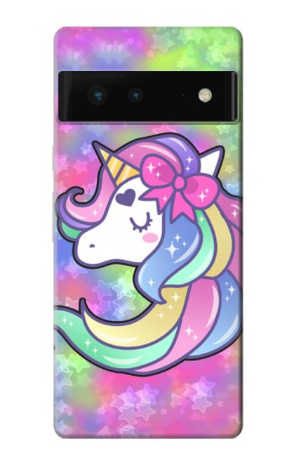 S3264 Pastel Unicorn Case For Google Pixel 6