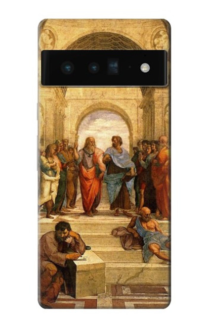 S1086 Raphael's School of Athens Case For Google Pixel 6 Pro