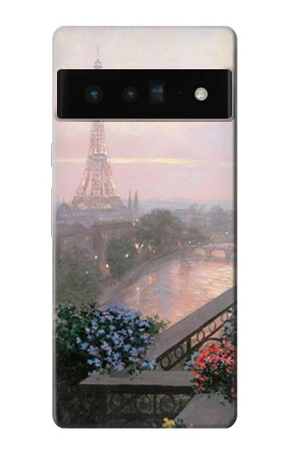 S1443 Terrace in Paris Eifel Case For Google Pixel 6 Pro