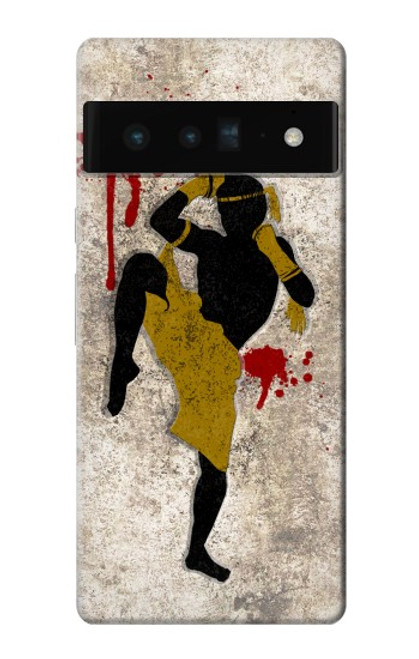 S2635 Muay Thai Kickboxing Fight Blood Case For Google Pixel 6 Pro
