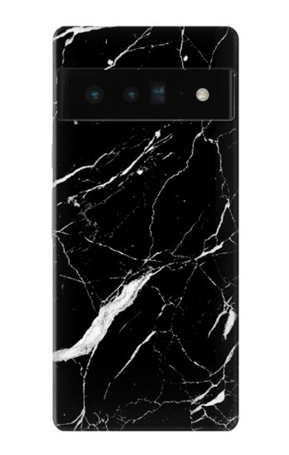 S2895 Black Marble Graphic Printed Case For Google Pixel 6 Pro
