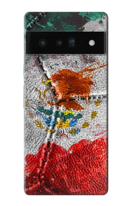 S3314 Mexico Flag Vinatage Football Graphic Case For Google Pixel 6 Pro