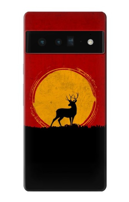 S3513 Deer Sunset Case For Google Pixel 6 Pro
