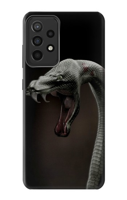S1597 Black Mamba Snake Case For Samsung Galaxy A52s 5G