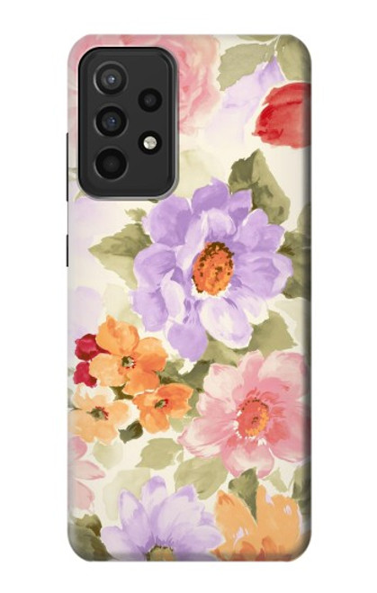 S3035 Sweet Flower Painting Case For Samsung Galaxy A52s 5G