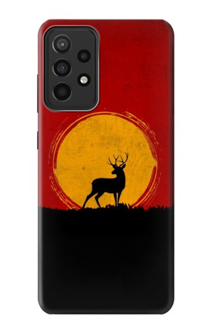 S3513 Deer Sunset Case For Samsung Galaxy A52s 5G