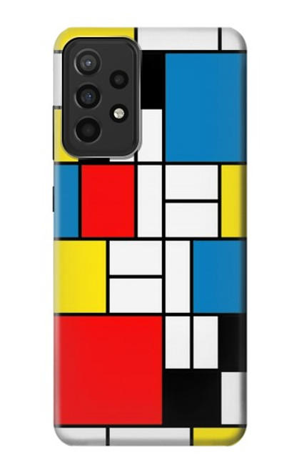 S3814 Piet Mondrian Line Art Composition Case For Samsung Galaxy A52s 5G
