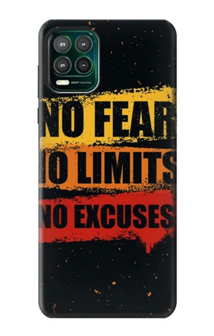 S3492 No Fear Limits Excuses Case For Motorola Moto G Stylus 5G