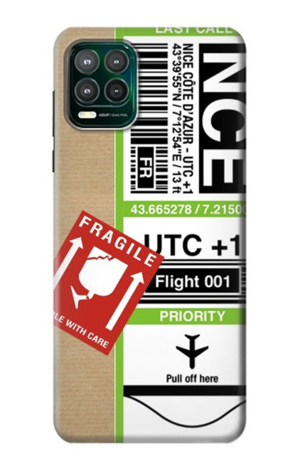 S3543 Luggage Tag Art Case For Motorola Moto G Stylus 5G
