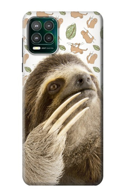 S3559 Sloth Pattern Case For Motorola Moto G Stylus 5G