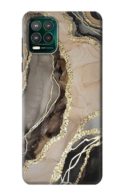 S3700 Marble Gold Graphic Printed Case For Motorola Moto G Stylus 5G