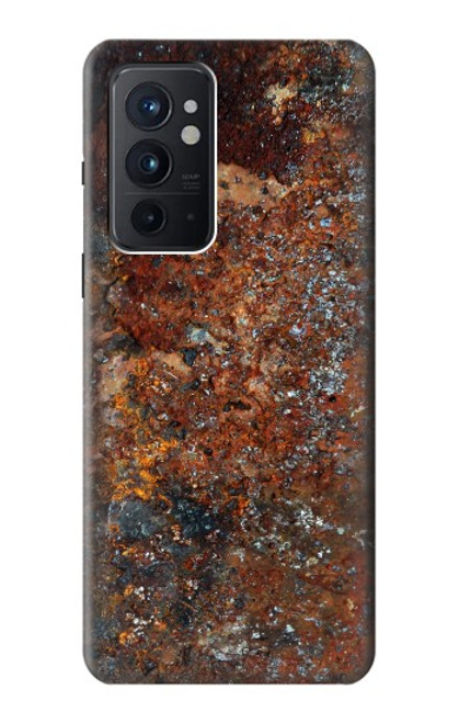 S2714 Rust Steel Texture Graphic Printed Case For OnePlus 9RT 5G