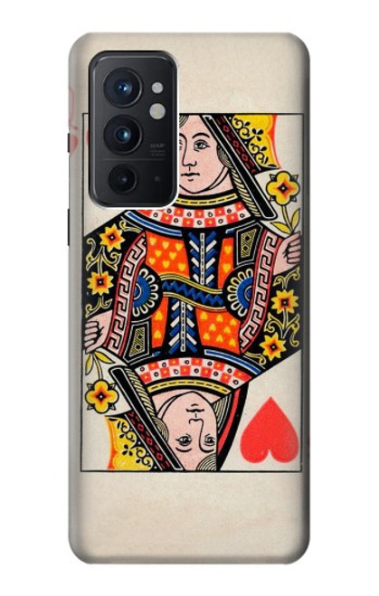 S3429 Queen Hearts Card Case For OnePlus 9RT 5G