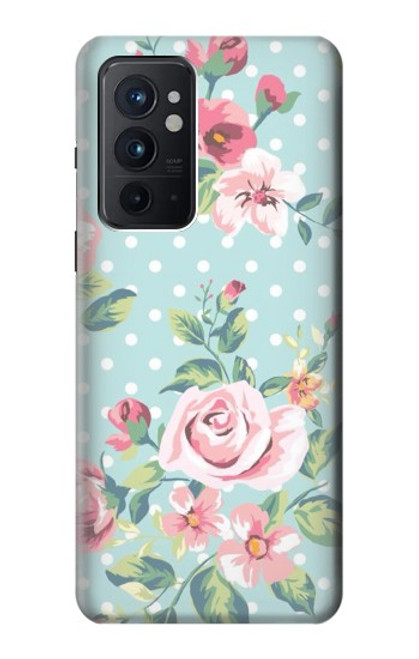 S3494 Vintage Rose Polka Dot Case For OnePlus 9RT 5G
