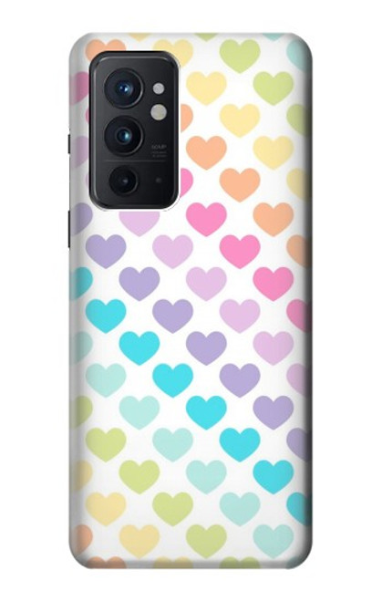 S3499 Colorful Heart Pattern Case For OnePlus 9RT 5G